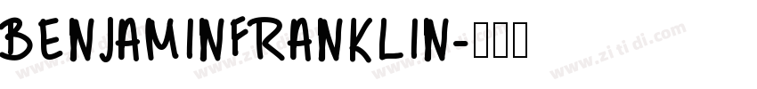 BenjaminFranklin字体转换