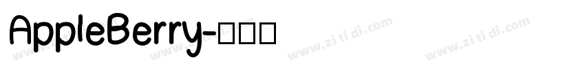 AppleBerry字体转换