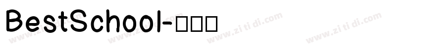 BestSchool字体转换