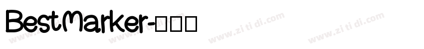 BestMarker字体转换