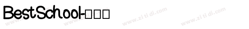 BestSchool字体转换