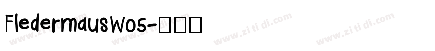 FledermausW05字体转换