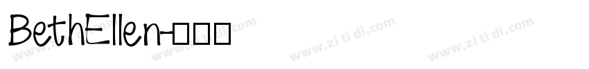 BethEllen字体转换