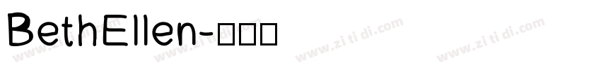 BethEllen字体转换