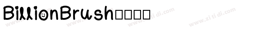 BillionBrush字体转换