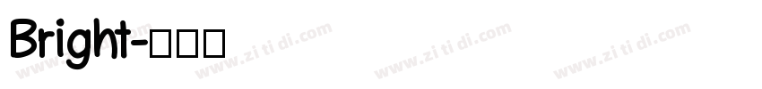 Bright字体转换