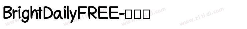 BrightDailyFREE字体转换