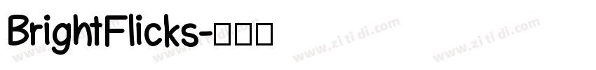 BrightFlicks字体转换