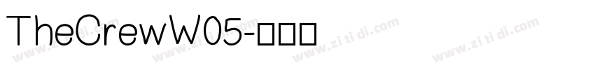 TheCrewW05字体转换