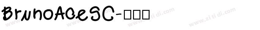BrunoAceSC字体转换