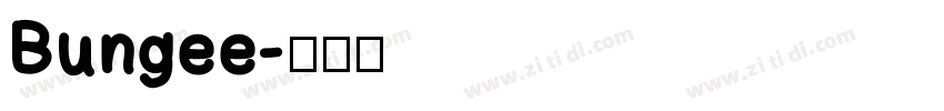 Bungee字体转换