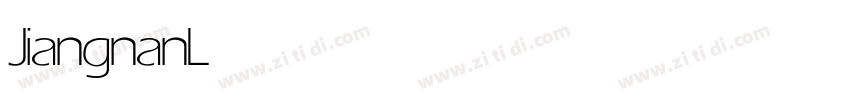 JiangnanLight字体转换 JiangnanLight字体转换