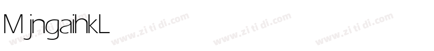 MjngaihkLight字体转换