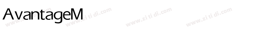 AvantageMedium字体转换