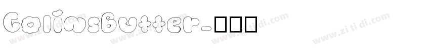 ColinsButter字体转换