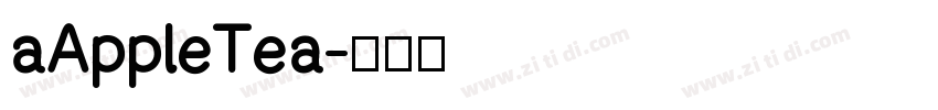 aAppleTea字体转换