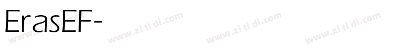 ErasEF字体转换