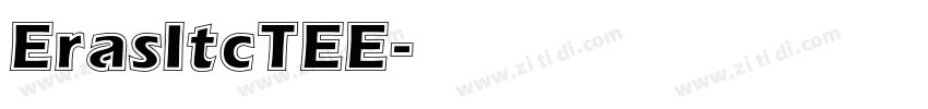 ErasItcTEE字体转换