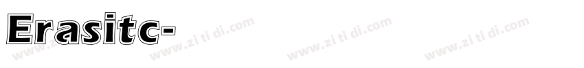 Erasitc字体转换