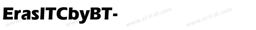 ErasITCbyBT字体转换