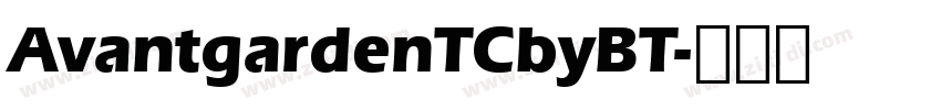 AvantgardenTCbyBT字体转换