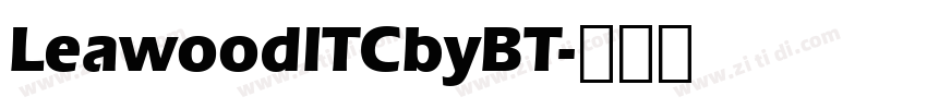 LeawoodlTCbyBT字体转换
