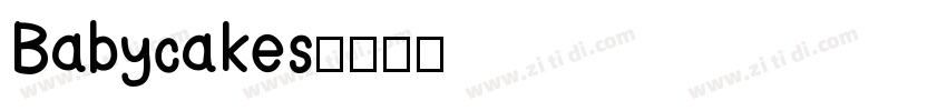 Babycakes字体转换