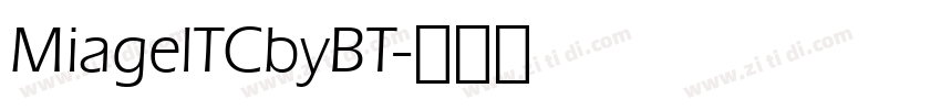 MiagelTCbyBT字体转换