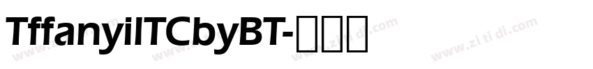 TffanyilTCbyBT字体转换