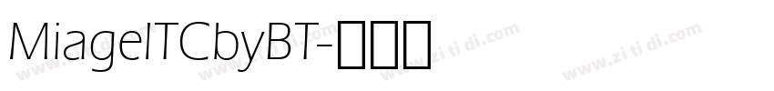 MiagelTCbyBT字体转换