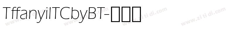 TffanyilTCbyBT字体转换