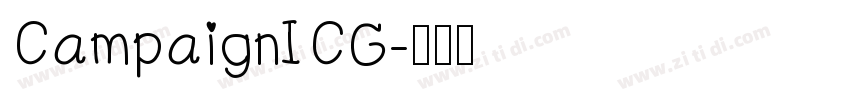 CampaignICG字体转换