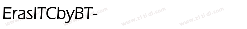 ErasITCbyBT字体转换