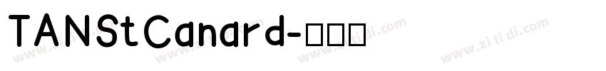 TANStCanard字体转换
