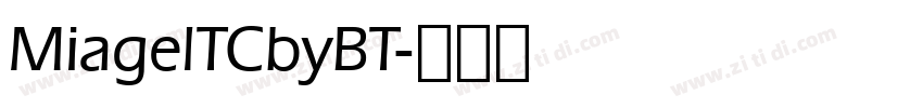 MiagelTCbyBT字体转换