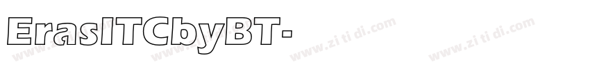 ErasITCbyBT字体转换