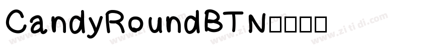 CandyRoundBTN字体转换
