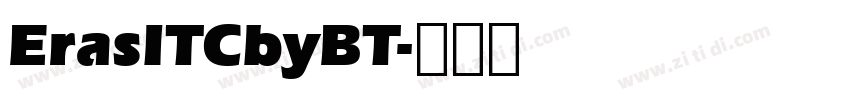 ErasITCbyBT字体转换