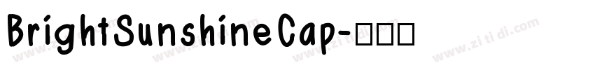 BrightSunshineCap字体转换 BrightSunshineCap字体转换