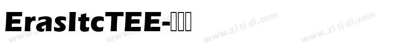 ErasItcTEE字体转换