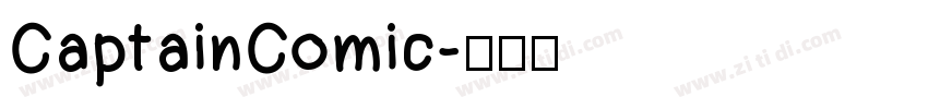 CaptainComic字体转换