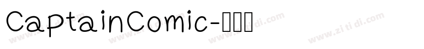 CaptainComic字体转换