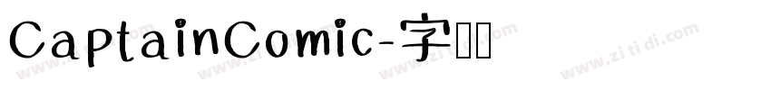 CaptainComic字体转换