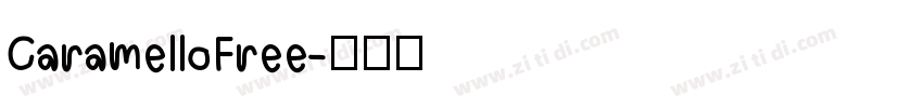 CaramelloFree字体转换