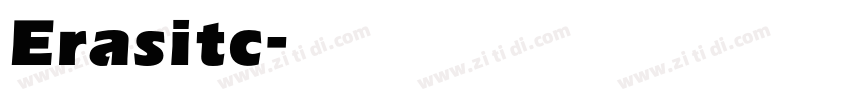 Erasitc字体转换