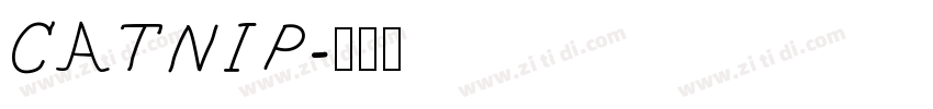 CATNIP字体转换