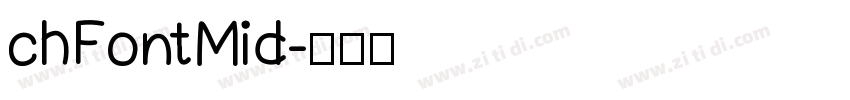 chFontMid字体转换