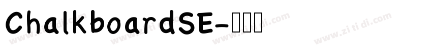 ChalkboardSE字体转换