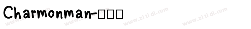 Charmonman字体转换
