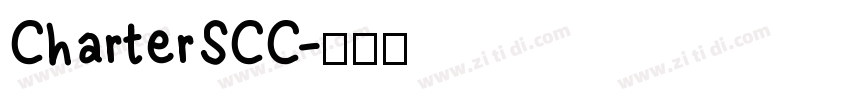 CharterSCC字体转换